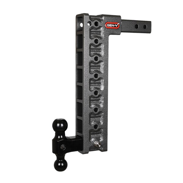 Gen-Y Hitch MEGA-DUTY 2 Shank 17.5 Drop 1.5K TW 10K Hitch & GH-031 Dual-Ball & GH-0100 Stabilizer Kit GH-318 - main